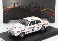 Trofeu Ford england Escort Mki (nočná verzia) N 12 4th Rally Artic 1974 Markku Alen - Ilkka Kivimaki 1:43 Biela