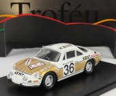 Trofeu Renault Alpine A110 N 36 Rally Ypres 1972 F.vandecaveye - W.plas 1:43 Biele zlato