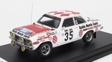 Trophy Opel Ascona N 35 Rally Montecarlo 1975 Tchine - P.gandolfo 1:43 Biela červená