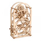 Ugears 3D drevené mechanické puzzle Clockwork