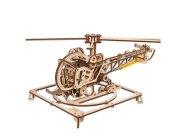 Ugears 3D drevené mechanické puzzle MINI Helikoptéra