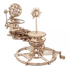 Ugears Tellurium 3D drevené mechanické puzzle