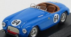 Umelecký model Ferrari 166mm Barchetta 2.0l V12 Spider Team Rene Bouchard N 64 24h Le Mans 1951 Robert Bouchard - Lucien Farnaud 1:43 Blue