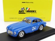 Umelecký model Ferrari 195s 2.3l V12 Touring Berlinetta N 24 Winner Coppa Inter-europa Monza 1953 Giulio Musitelli 1:43 Modrá