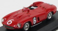 Umelecký model Ferrari 750 Monza Spider N 6 10h Messina 1955 Castellotti - Trintignant 1:43 Red