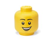 LEGO Storage Head Large – šťastný chlapec