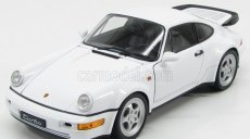 Welly Porsche 911 964 Turbo 1990 1:18 Biela