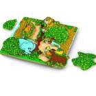 Wonderworld Drevené puzzle Pikaboo