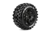 X-MCROSS SPORT 1/5 24mm hex čierne ráfiky, 2 ks