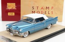 Známka-modely Cadillac Eldorado Biarritz 1955 Closed Top 1:43 Bahama Blue Met