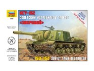 Zvezda Easy Kit samohybné delo ISU-152 (1:72)