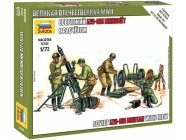 Zvezda figúrky – Soviet 120 mm Mortar w/Crew (1:72)