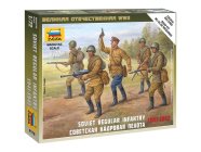 Zvezda figúrky Soviet Regular Infantry 1941 – 1942 (1:72)