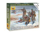 Zvezda figúrky – sovietska pechota (zimná uniforma) (1:72)