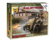 Zvezda figúrky – sovietske protitankové delo 45 mm (1:72)