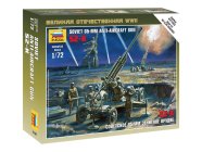 Zvezda figúrky – sovietsky protilietadlový kanón 85 mm (1:72)