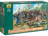 Zvezda figúrky Medieval Peasant Army (1:72)