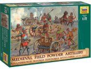 Zvezda figúrky Medieval Powder Artillery (1:72)