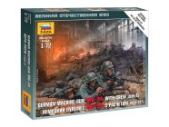 Zvezda guľomet MG-34 s vojakmi východný front 1941 (1:72)