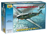 Zvezda lietadlo Messerschmitt Bf-109 F4 (1:48)