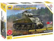 Zvezda M4 A2 (75 mm) Sherman (1:72)