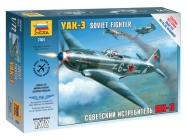 Zvezda Snap Kit – Jakovlev Yak-3 (1:72)