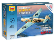 Zvezda Snap Kit – Messerschmitt B-109 F2 (1:72)