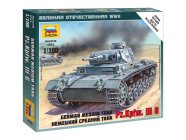 Zvezda Snap Kit – Panzer III (1:100)