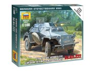 Zvezda Snap Kit – Sd.Kfz.222 (1:100)