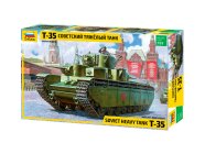 Zvezda ťažký sovietsky tank T-35 (1:35)