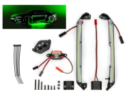 Zelené LED podsvietenie podvozku Traxxas (pre 4-Tec 2.0, Drift)