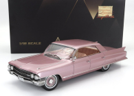 Známka-modely Cadillac Sedan De Ville 1962 1:18 Heather Pink Met