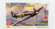 Zvezda Hawker Hurricane Iic Vojenské lietadlo 1941 1:72 /