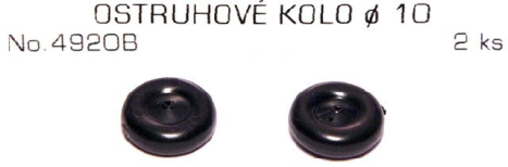 4920 Čelné koleso priemer 10 mm, 2ks