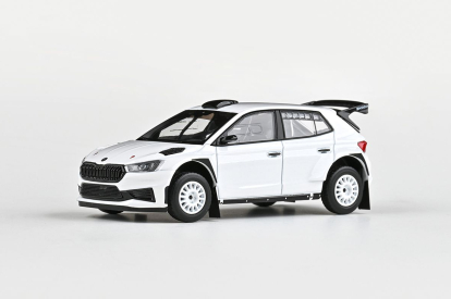 Abrex Škoda Fabia IV RS Rally2 (2022) 1:43 - Biela