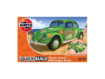 Airfix Quick Build Volkswagen Beetle Flower-Power