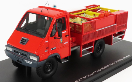 Alerte Renault B110 4x4 Truck Tmh Bmpm Sapeurs Pompiers Marines Marselle 1998 1:43 červená