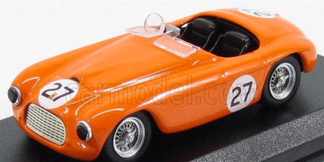 Art-model Ferrari 166 Barchetta Spider N 27 Winner Zandvoort 1950 H.roosdorp 1:43 Orange