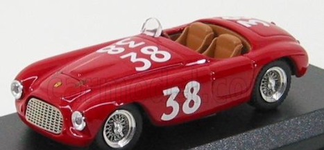 Art-model Ferrari 166mm Spider N 38 Winner Silverstone 1950 A.ascari 1:43 Červená