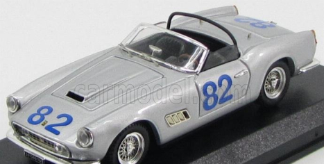 Art-model Ferrari 250 Swb California Spider N 82 Targa Florio 1962 U.de Bonis - R.fusina 1:43 Strieborná