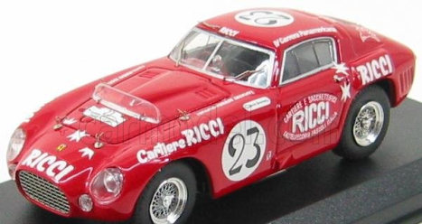 Art-model Ferrari 375 Mm N 23 Rally Carrera Panamericana 1953 Ricci - Salviati 1:43 Červená