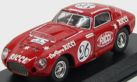 Art-model Ferrari 375mm N 26 Rally Carrera Panamericana 1953 Serena - Mancini 1:43 Červená