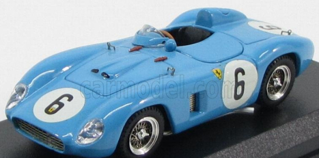 Art-model Ferrari 500tr Spider N 6 Reims 1956 Picard - Manzon 1:43 Light Blue