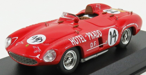 Art-model Ferrari 750 Monza 3.0l Spider N 14 Rally Carrera Panamericana 1954 R.bracco - R.livocchi 1:43 Black