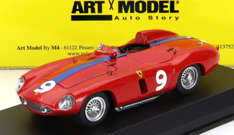 Art-model Ferrari 750 Monza Spider N 9 Winner Agadir Marocco Gp 1955 Mike Sparken 1:43 Červená