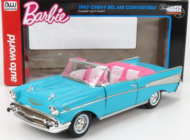 Autoworld Chevrolet Bel Air Cabriolet otvorený 1957 1:18 Aqua Blue