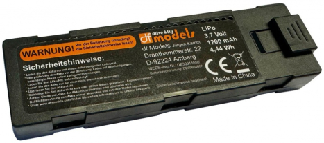 Batéria Li-Pol 7,4V 1200 mAh DF modely 9571