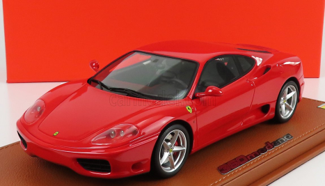 Bbr-models Ferrari 360 Modena 1999 - Prevodovka F1 - Cambio F1 - Con Vetrina - S vitrínou 1:18 Rosso Corsa 322 - červená