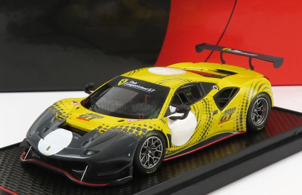 Bbr-models Ferrari 488 Gt Modificata 2020 1:43 žltá matná sivá