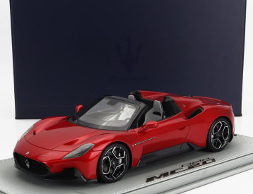 Bbr-models Maserati Mc20 Cielo Spider 2022 - Con Vetrina - S vitrínou 1:18 Rosso Vincente - Red Met